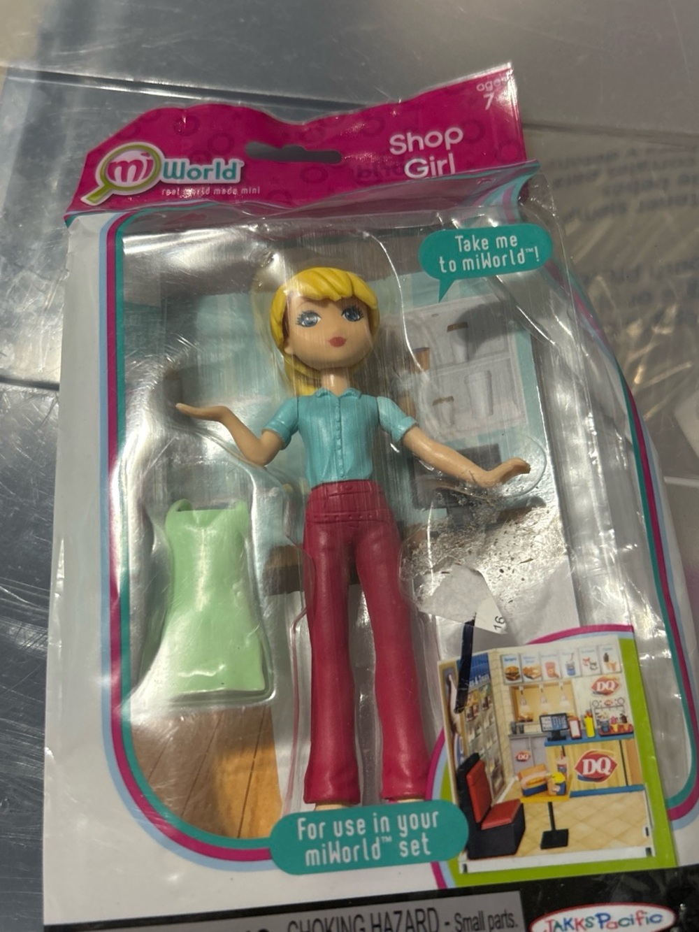 Shop Girl Doll in Teal Top and Pink Pants
